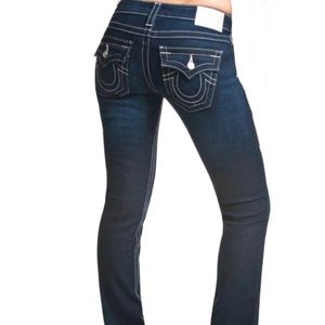 L.A. idol Embellished Pockets‎ Blue Denim Jeans